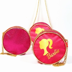 Bolsa de Glitter com alça de corrente  Barbie lembrancinha para festa de aniversário - loja online