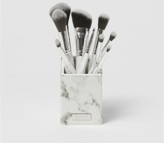 Bh cosmetics white marble set + holder
