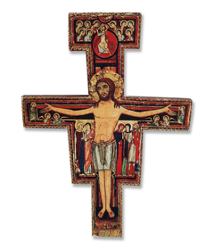 Il crocifisso de San Damiano en internet