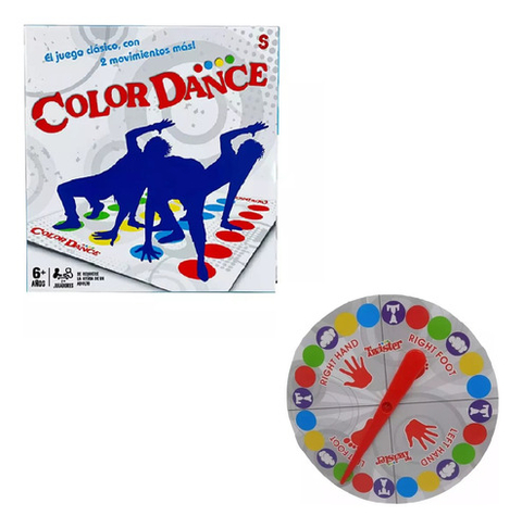 Juego Clasico Color Dance Simil Twister Sebigus