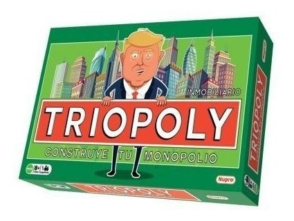 Juego De Mesa Triopoly Construye Tu Monopolio Nupro