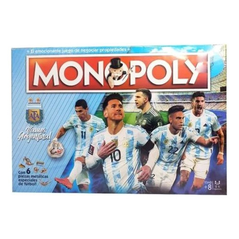 Monopoly Afa Vamos Argentina Hasbro