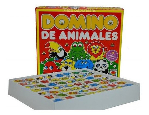 Domino De Animales Madera - Banquito Argentino