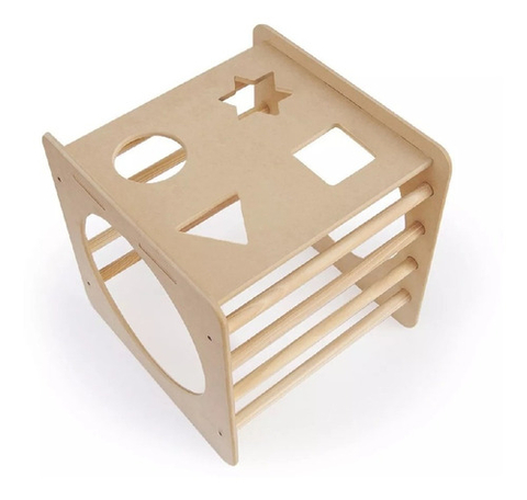 Cubo Montessori Didactico Encastre