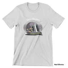 Básico/Unissex - Camiseta AstroAvent - Canal Da Ned na internet