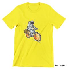 Infantil tam. 0 ao 8 e Juvenil 10 ao 16 - Camiseta AstroBike - Canal da Ned - comprar online