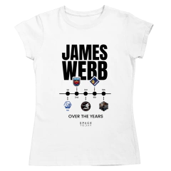 Imagem do Camiseta - James Webb Over The Years
