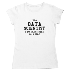 Camiseta - Statistics on a Mac - SPACE TODAY STORE