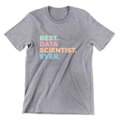Camiseta - Best Data Scientist - loja online