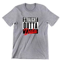 Camiseta - Straight outta data na internet