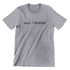 Camiseta - Data - opinion