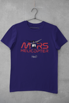 Infantil tam. 0 ao 8 e Juvenil 10 ao 16 - Camiseta Mars Helicopter - Canal da Ned - comprar online