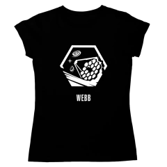 Camiseta - James Webb 1° Logo - SPACE TODAY STORE
