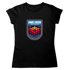 Camiseta - James Webb 2° Logo - SPACE TODAY STORE