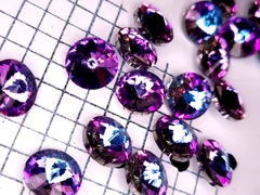 Cristales - (X2) Rivoli 10 mm - Purple AB - comprar online