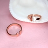 Anillo Midi / Acero Quirurjico Rose Gold / Minimal