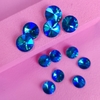 Cristales - (X2) Rivoli 10 mm - Aquamarine AB