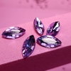 Cristales - (X2) Navette 7x15mm-Lilac