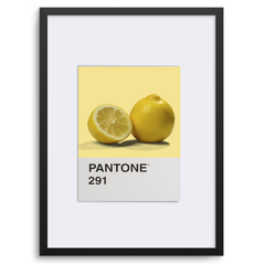 Imagem do Quadro pantone limão