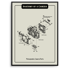 Quadro Anatomia câmera