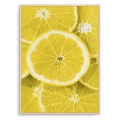 Quadro Limão neon - Inspira Decore