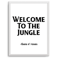 Quadro Welcome to the jungle - loja online