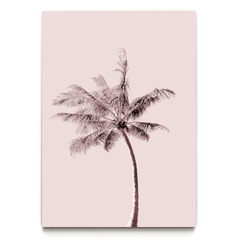 Quadro palm pink na internet