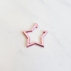 Ear Hook Star - Pink Chains