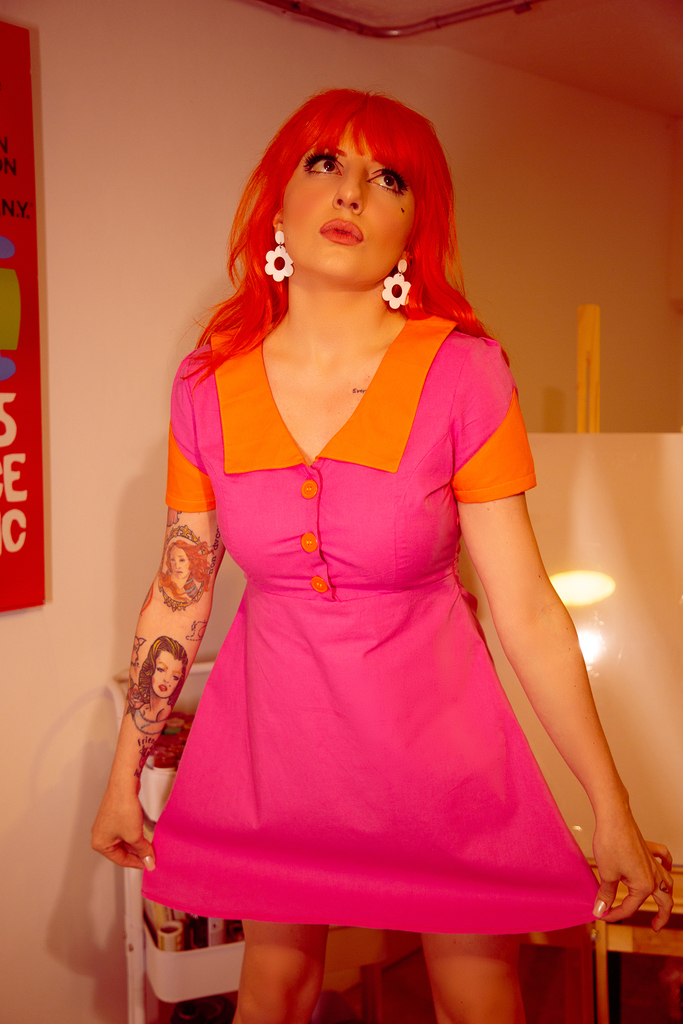 Vestido Barbie Girl Sob Medida - Rainbow Pin Up Store