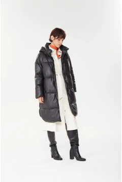 Campera LARGA LESTER (negro) en internet