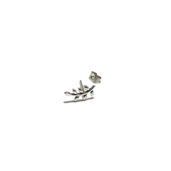 MINI HOJA LONG DE PLATA 925