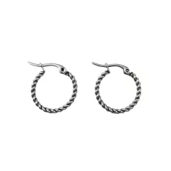 ARGOLLAS TOURBI SLIM DE ACERO QUIRURGICO