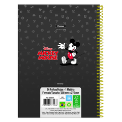Caderno Universitário Mickey Vintage Leads - comprar online