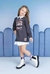 Vestido Infantil / Juvenil de Mangas Longas com Barrado de Camisa THE GIRL STYLE - Momi - comprar online