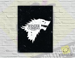 Placa Decorativa - Stark | Game of Thrones
