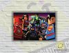Placa Decorativa - Lego | Liga da Justiça
