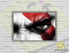 Placa Decorativa - Kratos | Game