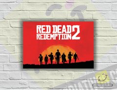 Placa Decorativa - Red Dead Redemption 2 | Game