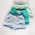 Short liso pack x 3 (Cielo, Menta y Verde pastel)