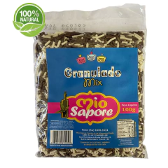 CHOCOLATE GRANULADO MESCLADO (embalagem de 100g) - MIO SAPORE