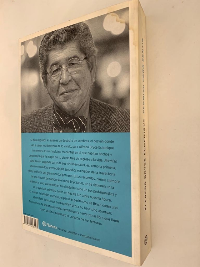 Permiso para sentir Alfredo Bryce Echenique