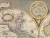 Mapa mundi Cuadro planisferio antiguo