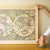 Mapa mundi Cuadro planisferio antiguo