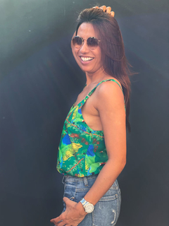 Blusa Guacamaya Verde - comprar online