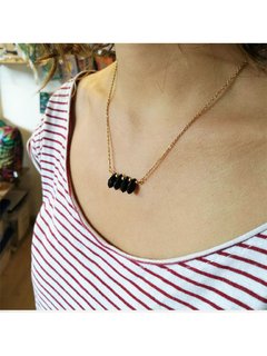 Collar Cuatro Piedras Grandes - comprar online