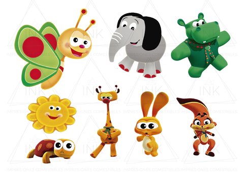 STICKERS 924-01 BABY TV - INK - Impresiones Comestibles