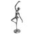 Estatueta Bailarina Pieta Decorativa em Alumínio