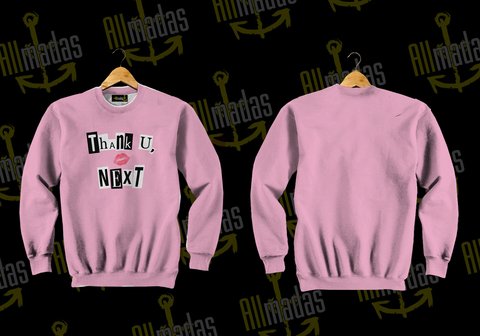 thank you next moletom com capuz