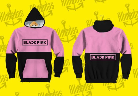 h and m blackpink moletom com capuz