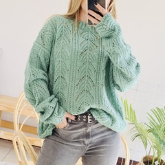 Sweater Melina Verde en internet
